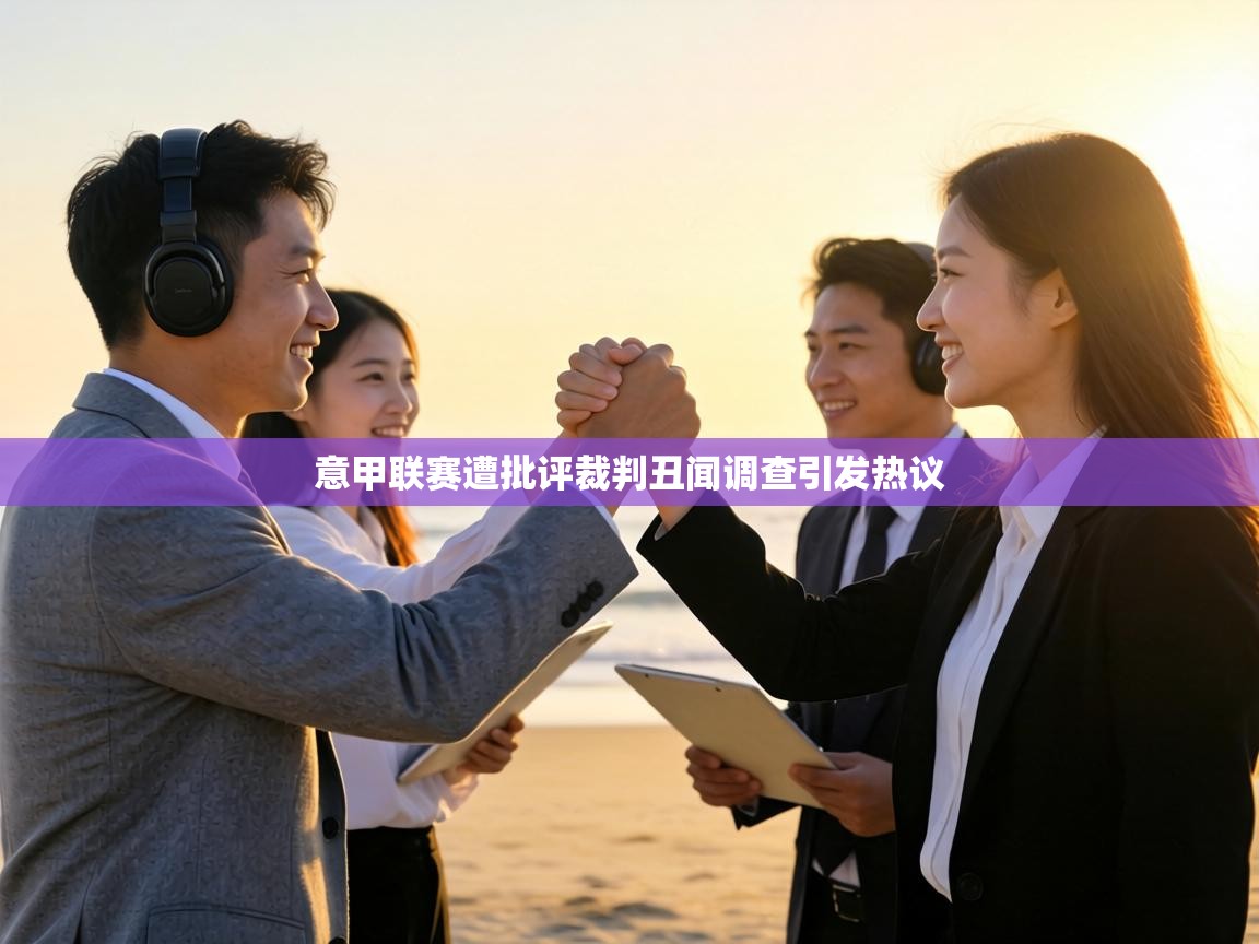 意甲联赛遭批评裁判丑闻调查引发热议 第1张