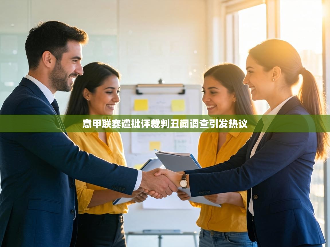 意甲联赛遭批评裁判丑闻调查引发热议 第2张